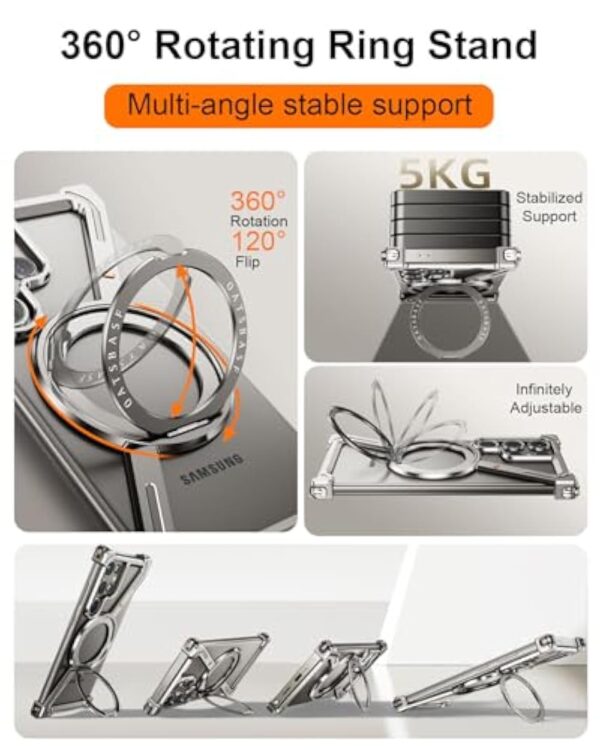 Luxury Premium OATSBASF Minimalist Magsafe Case Cover For Samsung Galaxy S24 Ultra and S25 Ultra - Image 16