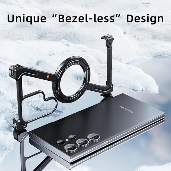 Luxury Premium OATSBASF Minimalist Magsafe Case Cover For Samsung Galaxy S24 Ultra and S25 Ultra - Image 13
