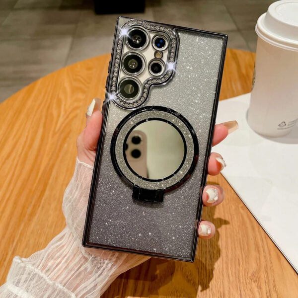 Luxury Premium Eletroplated Mirror Glitter Case Cover for Samsung Series - Image 7