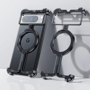 Luxury Premium Metal Frame Magnetic Aluminum Alloy Holder Phone Case for Google Pixel 9 Pro/9 Pro XL
