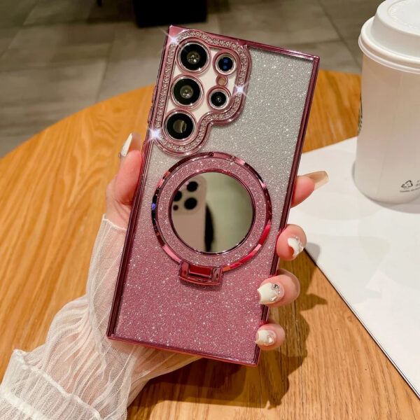 Luxury Premium Eletroplated Mirror Glitter Case Cover for Samsung Series - Image 15