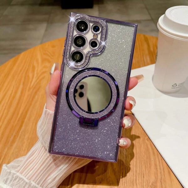Luxury Premium Eletroplated Mirror Glitter Case Cover for Samsung Series - Image 17