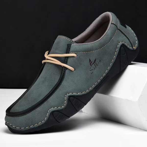 Super Men Salkin Leather Loafers - Image 7