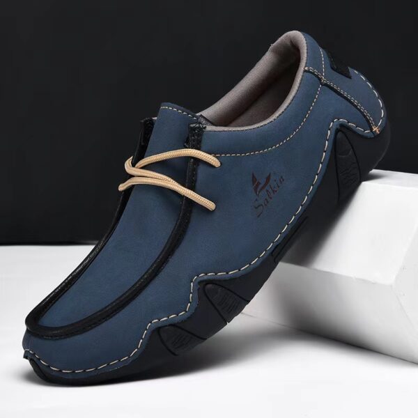 Super Men Salkin Leather Loafers - Image 6