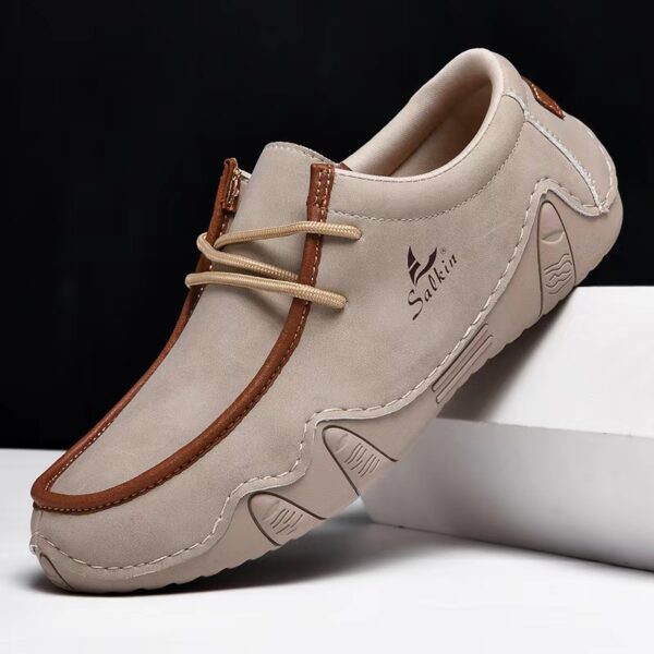 Super Men Salkin Leather Loafers - Image 5