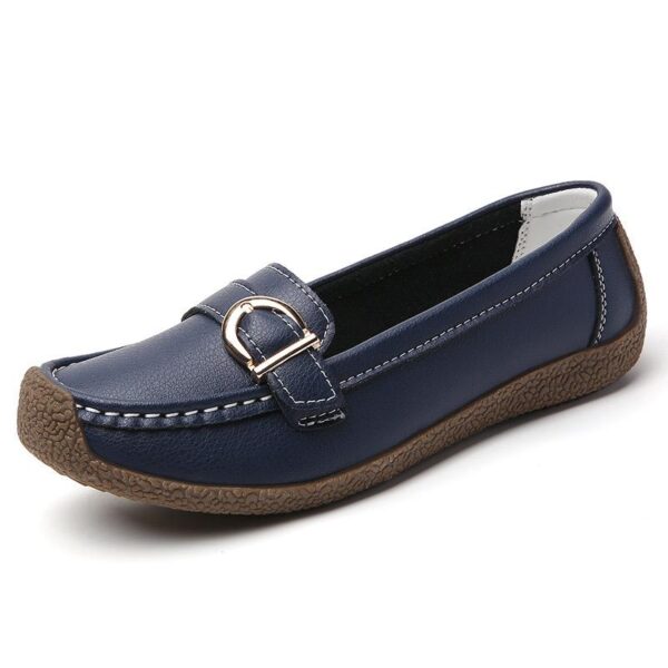Ladies Quality Flat Official Brogues, Breathable Moccasins Shoes For Women - Image 4