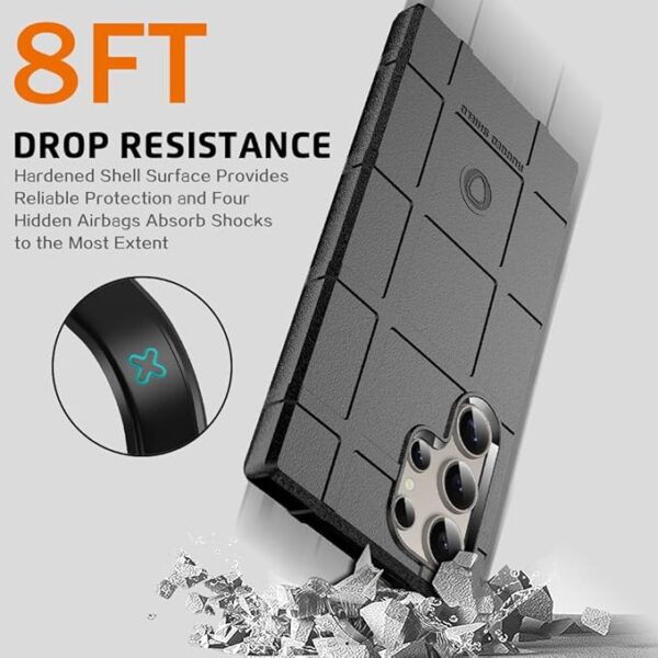 EGO TACTICAL Rugged Shield Brand Solid Color TPU Phone Case For Samsung Series - Image 6
