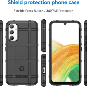 EGO TACTICAL Rugged Shield Brand Solid Color TPU Phone Case For Samsung A Series