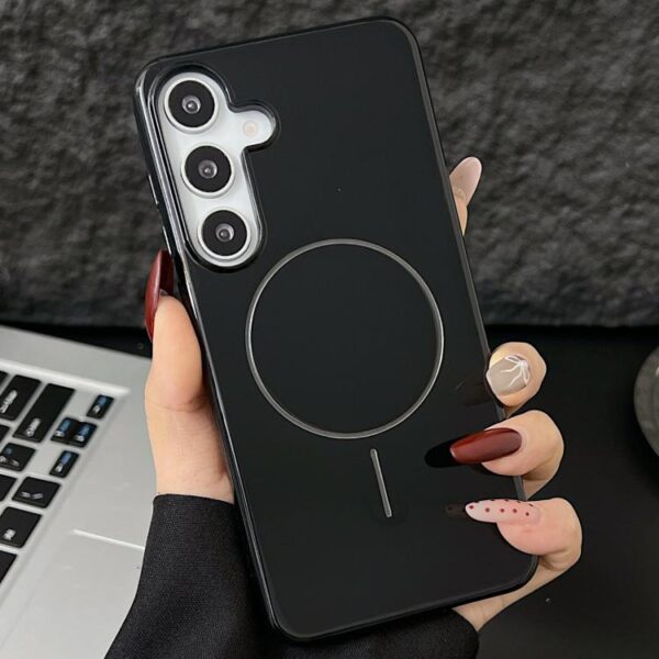 Skin Touch Slim Magnetic PC Hard MagSafe Back Cover Beats For Samsung A Series - Image 11