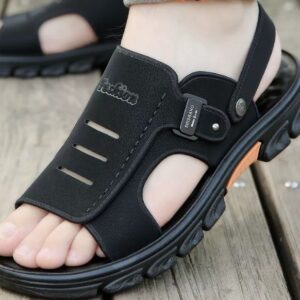 Cool Open Men Sandals - BLACK