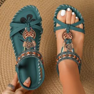 Bohemian flat sandals