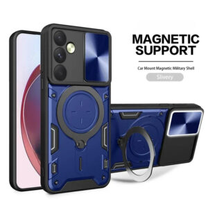 Shockproof Armor Push Pull Camera Protect Casing For Tecno Camon 40/40 Pro Camon and Spark 40/40 Pro +