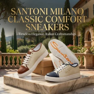 Santoni Milano Classic Comfort Sneakers