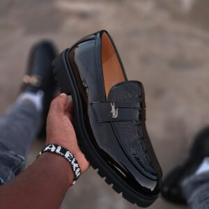 SUPER WETLOOK LOAFERS